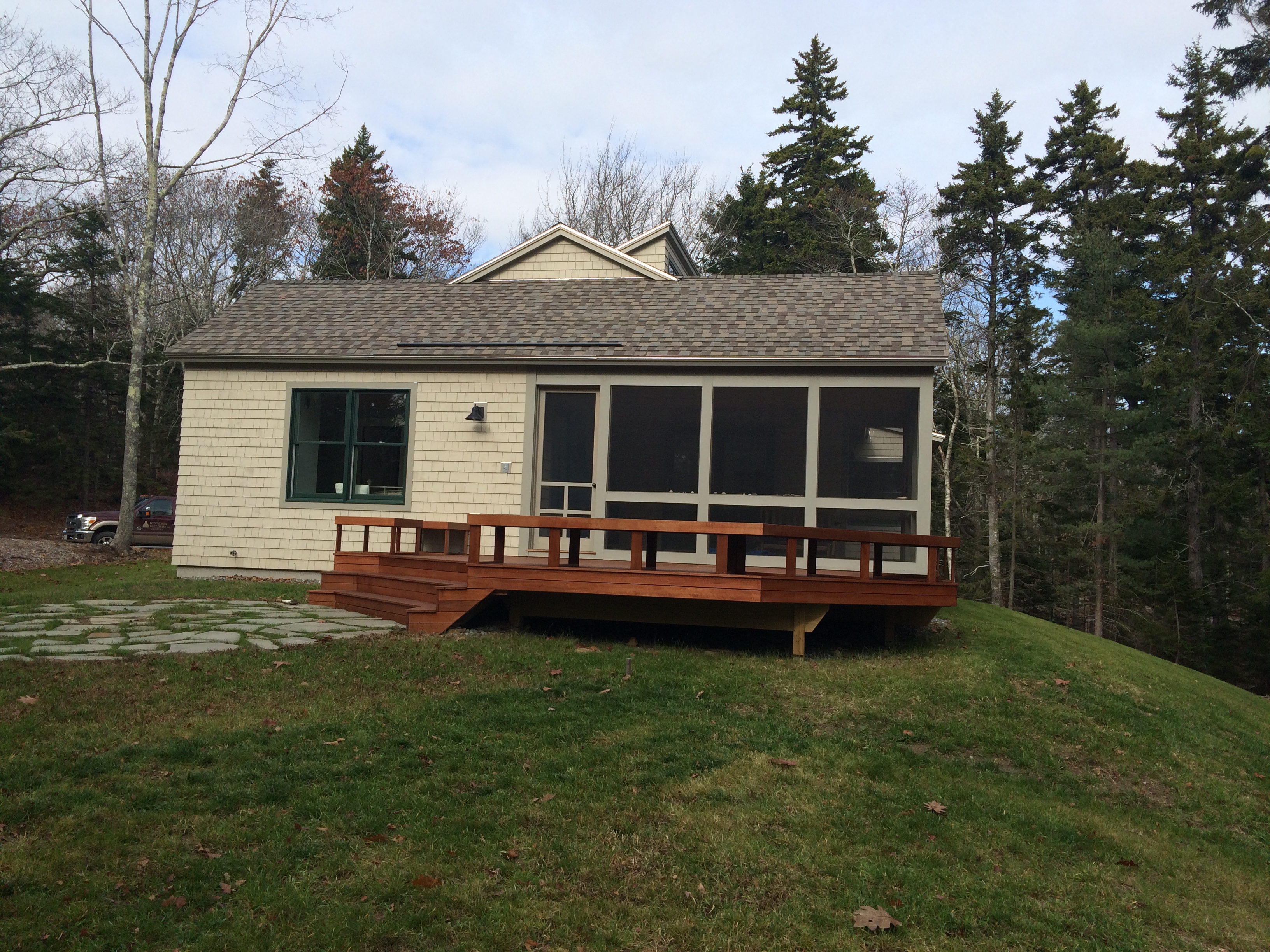 Photos of Custom Built Homes Along the Coast of Maine Kennebec Builders