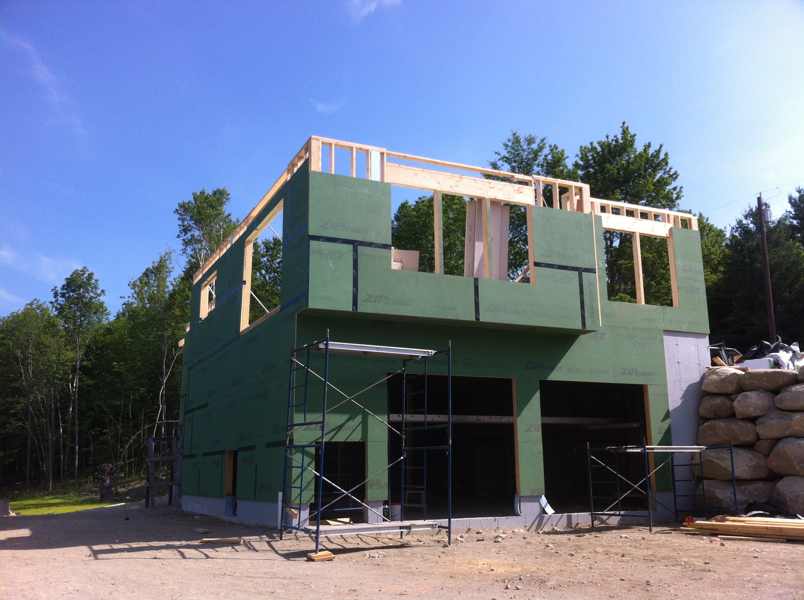 Photos of Custom Built Homes Along the Coast of Maine Kennebec Builders