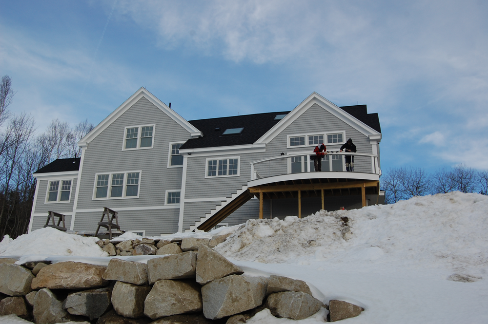 Photos of Custom Built Homes Along the Coast of Maine Kennebec Builders